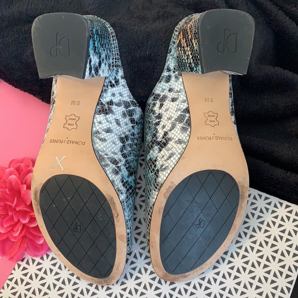 Donald J Pliner open toe rainbow sandal heel - Picture 3 of 6